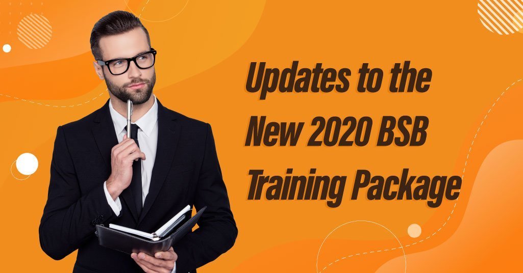 Updates to the New 2020 BSB Training Package Banner