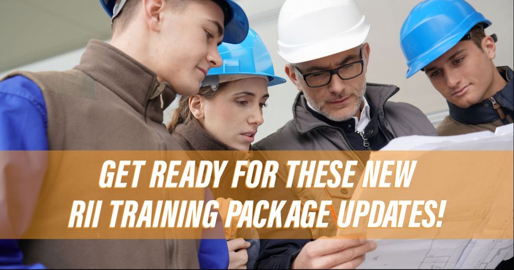 RII Training Package Updates 2020
